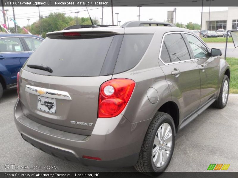 Mocha Steel Metallic / Jet Black 2010 Chevrolet Equinox LT