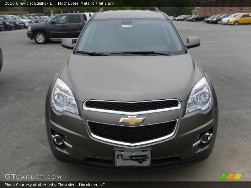 Mocha Steel Metallic / Jet Black 2010 Chevrolet Equinox LT