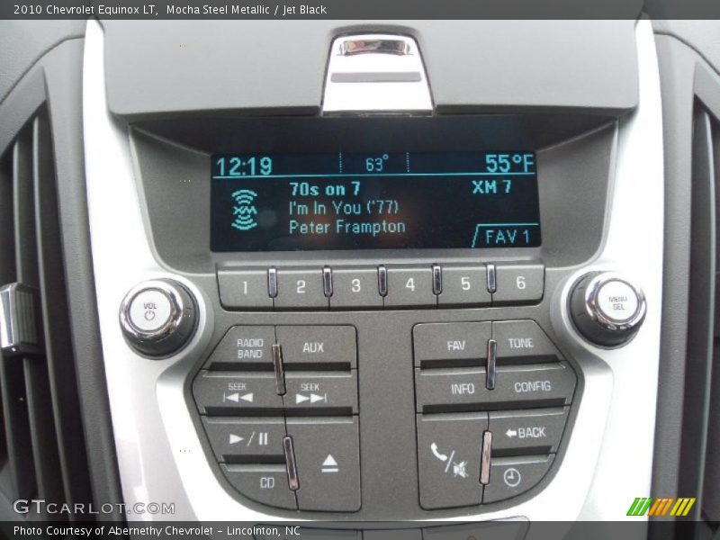 Mocha Steel Metallic / Jet Black 2010 Chevrolet Equinox LT