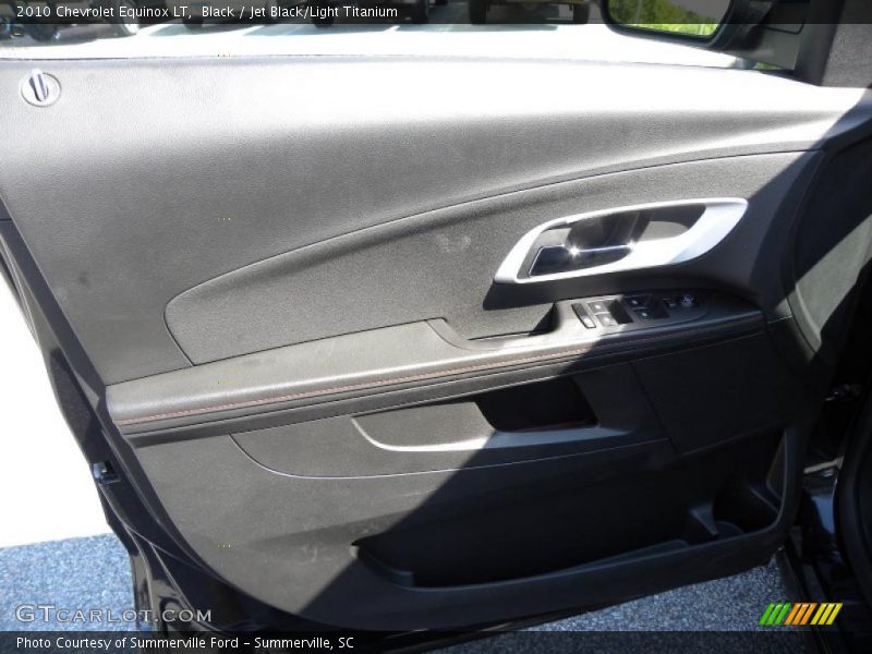 Black / Jet Black/Light Titanium 2010 Chevrolet Equinox LT