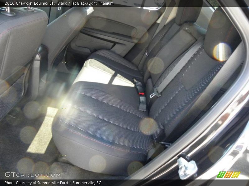 Black / Jet Black/Light Titanium 2010 Chevrolet Equinox LT