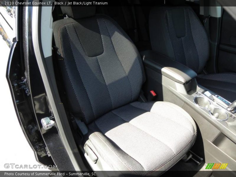 Black / Jet Black/Light Titanium 2010 Chevrolet Equinox LT