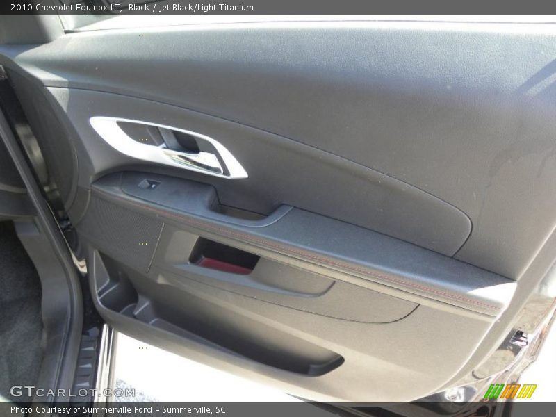 Black / Jet Black/Light Titanium 2010 Chevrolet Equinox LT