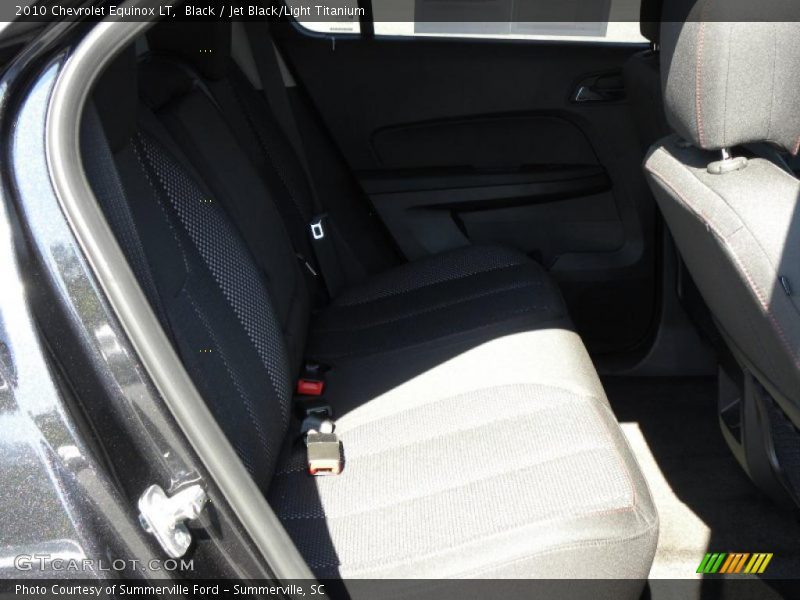 Black / Jet Black/Light Titanium 2010 Chevrolet Equinox LT