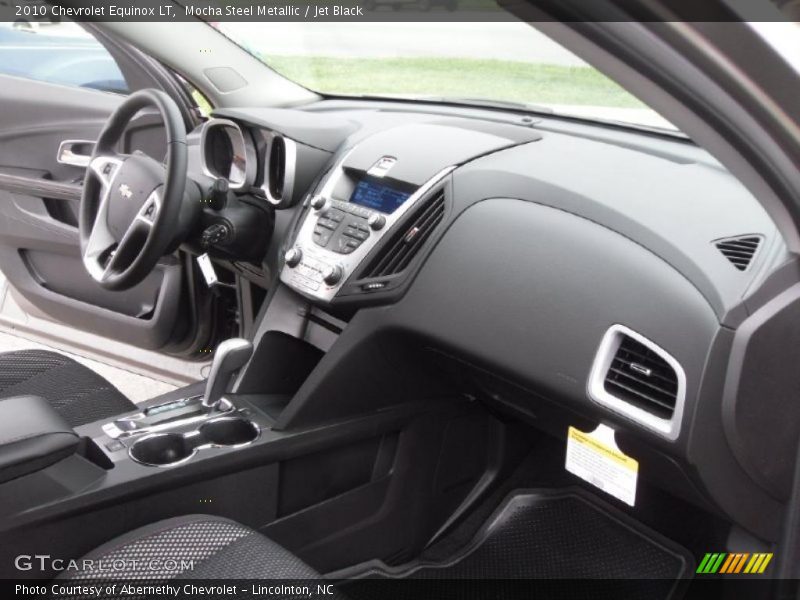 Mocha Steel Metallic / Jet Black 2010 Chevrolet Equinox LT