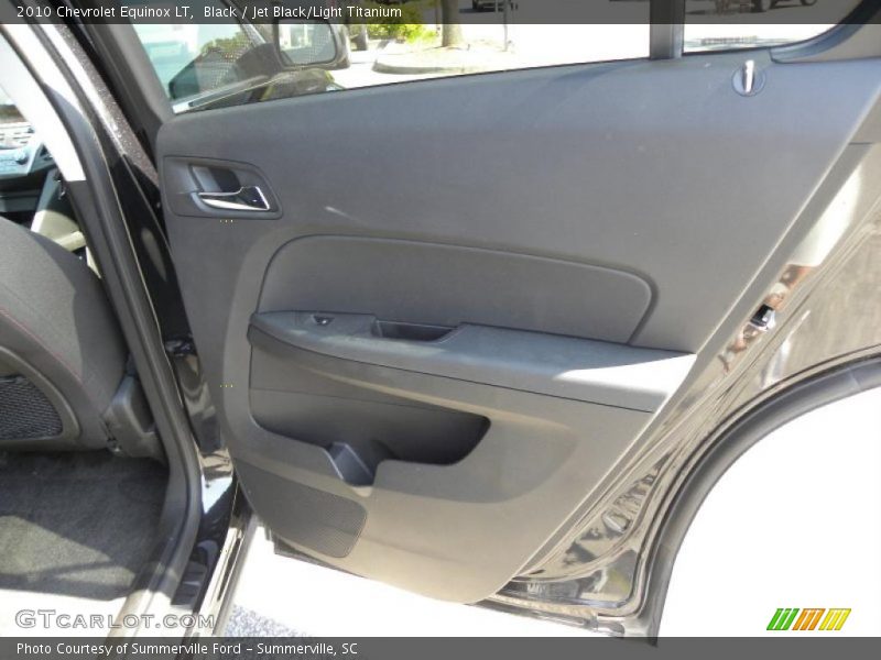 Black / Jet Black/Light Titanium 2010 Chevrolet Equinox LT