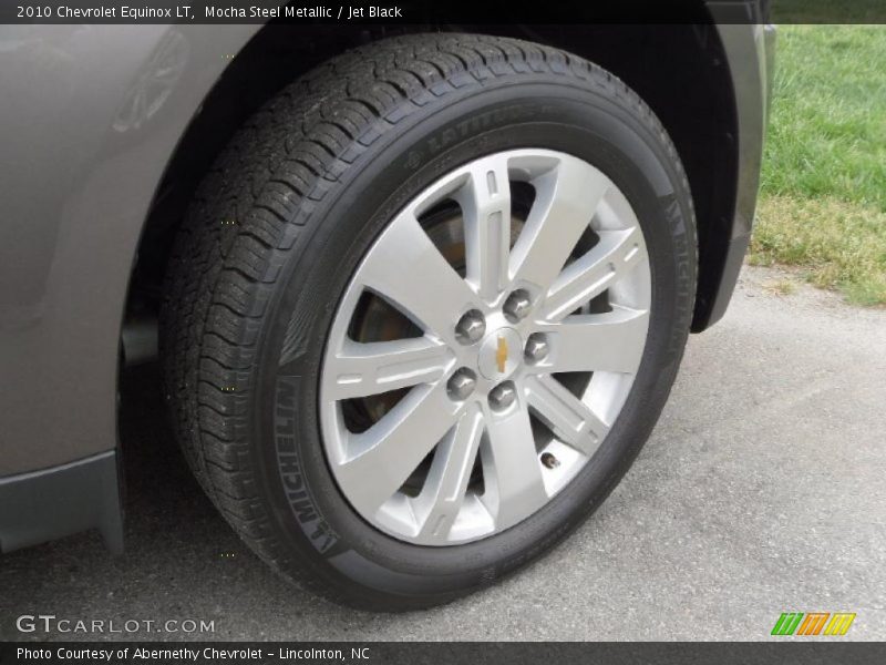 Mocha Steel Metallic / Jet Black 2010 Chevrolet Equinox LT