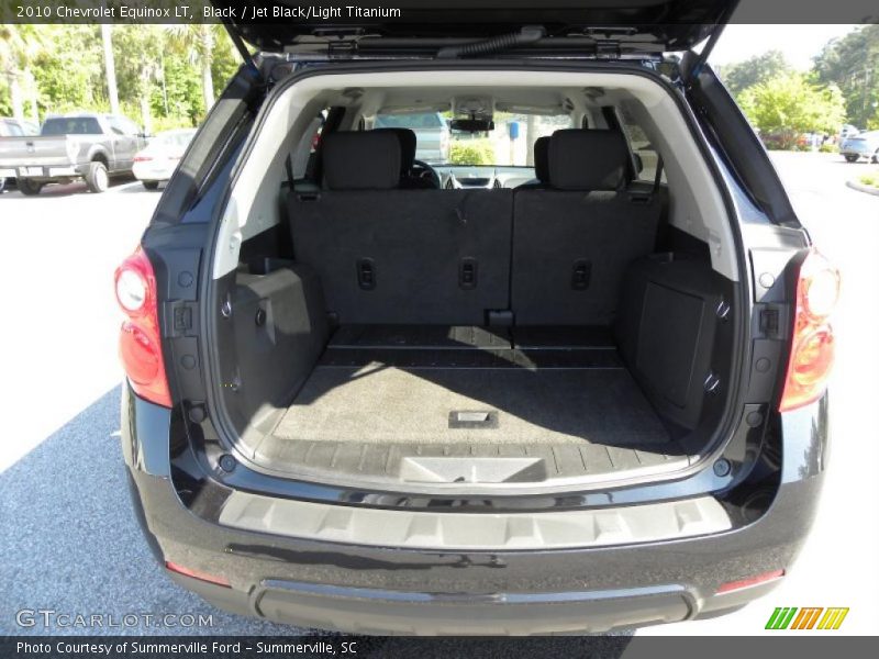Black / Jet Black/Light Titanium 2010 Chevrolet Equinox LT