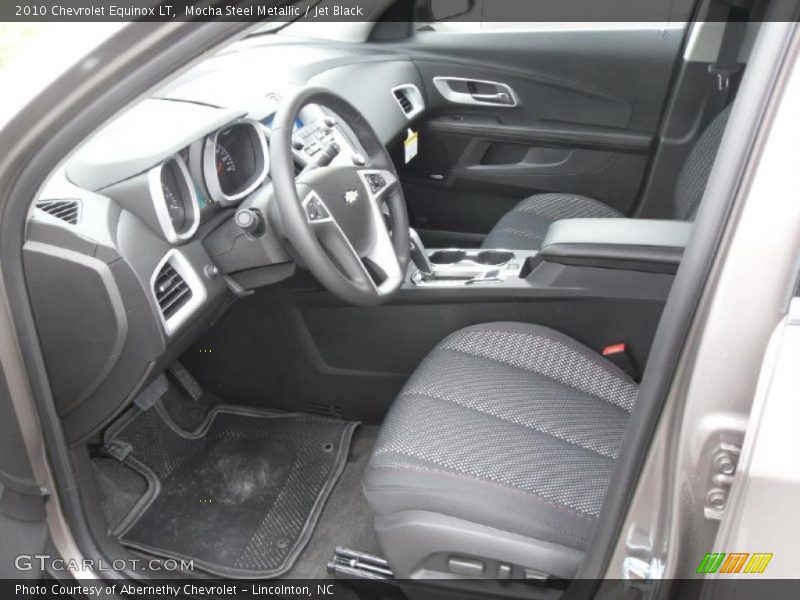 Mocha Steel Metallic / Jet Black 2010 Chevrolet Equinox LT