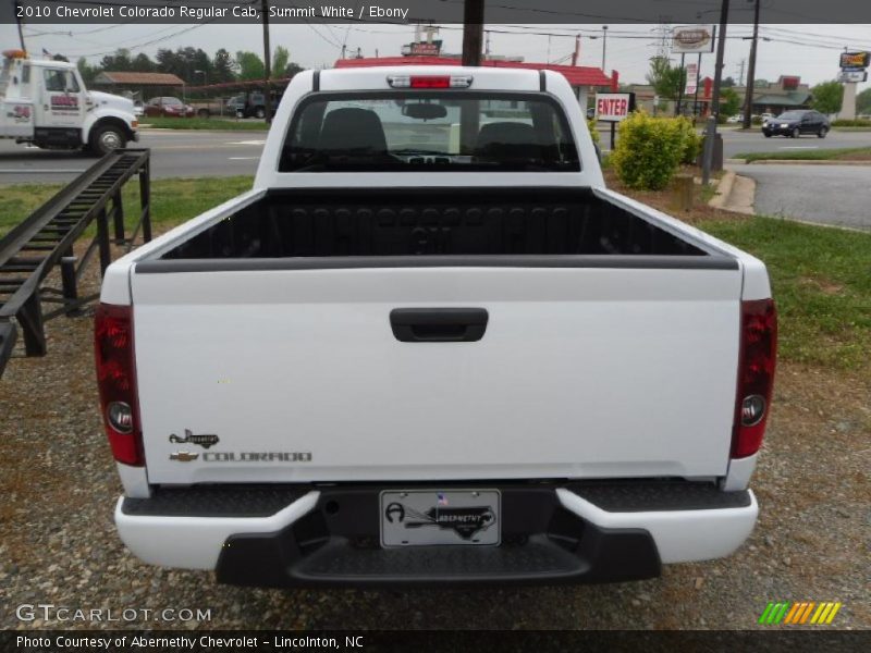Summit White / Ebony 2010 Chevrolet Colorado Regular Cab