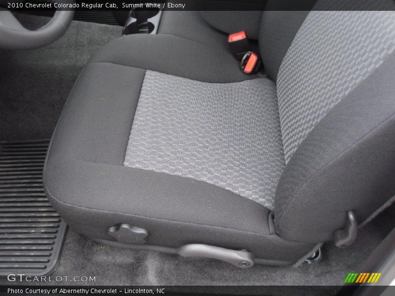 Summit White / Ebony 2010 Chevrolet Colorado Regular Cab