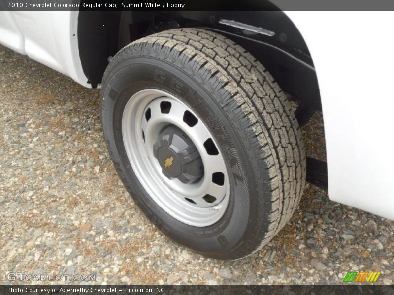Summit White / Ebony 2010 Chevrolet Colorado Regular Cab