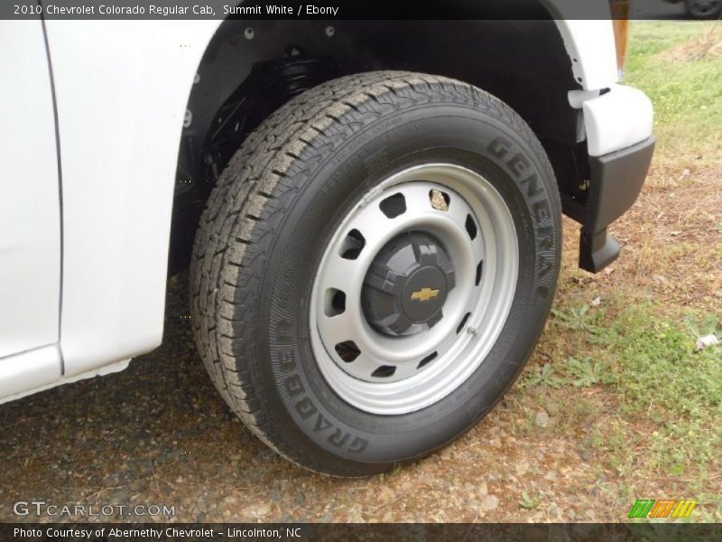 Summit White / Ebony 2010 Chevrolet Colorado Regular Cab