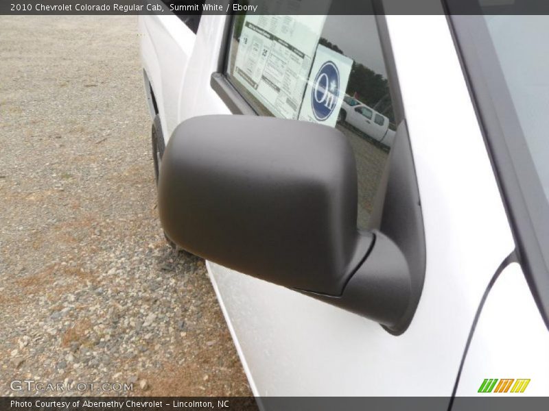 Summit White / Ebony 2010 Chevrolet Colorado Regular Cab