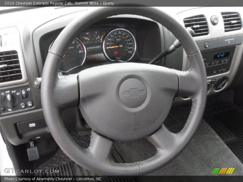 Summit White / Ebony 2010 Chevrolet Colorado Regular Cab