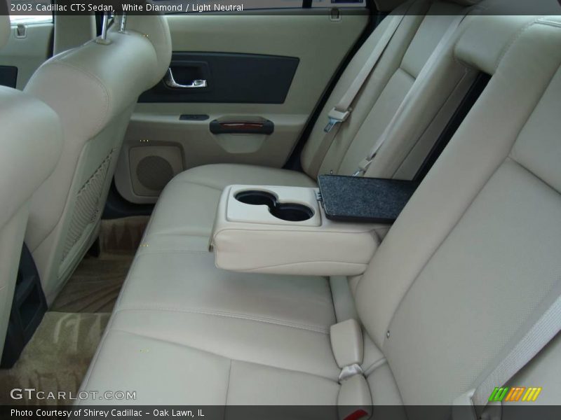 White Diamond / Light Neutral 2003 Cadillac CTS Sedan