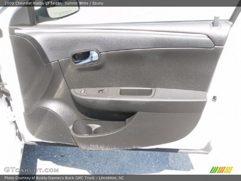 Summit White / Ebony 2009 Chevrolet Malibu LT Sedan