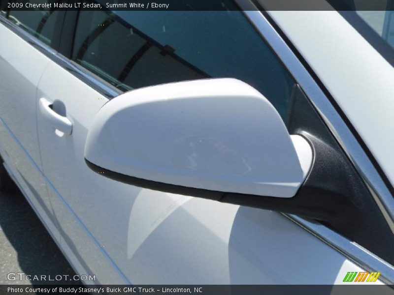 Summit White / Ebony 2009 Chevrolet Malibu LT Sedan