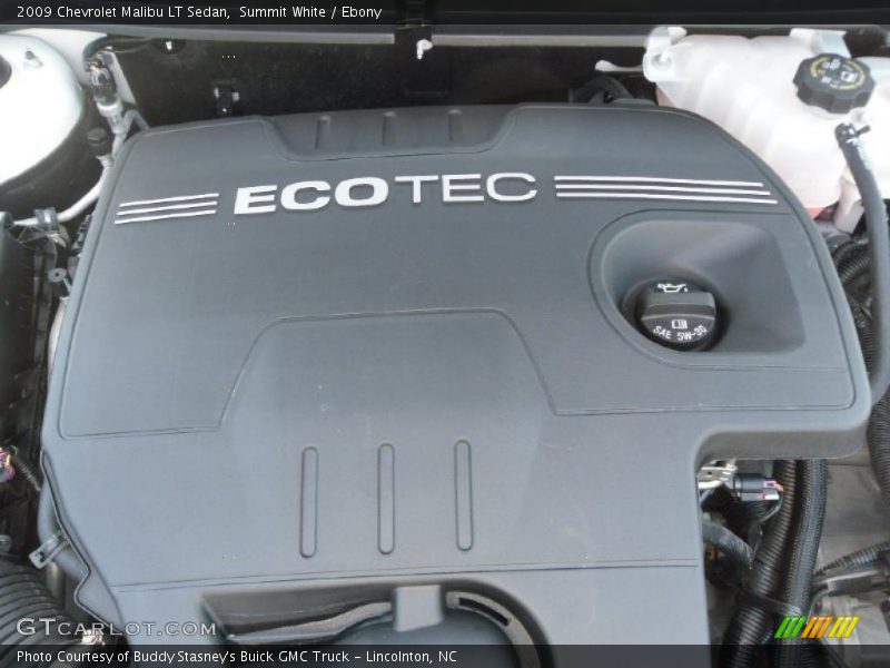 Summit White / Ebony 2009 Chevrolet Malibu LT Sedan
