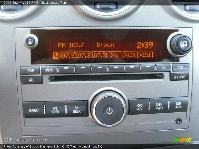 Black Onyx / Tan 2009 Saturn VUE XR V6