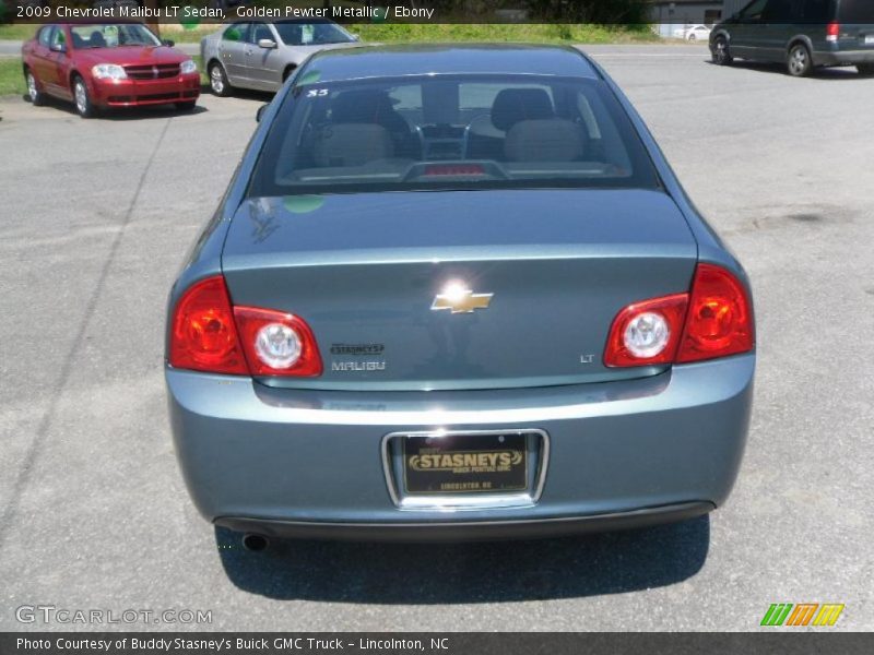 Golden Pewter Metallic / Ebony 2009 Chevrolet Malibu LT Sedan