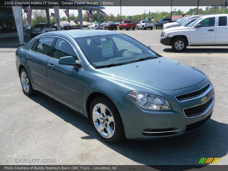 Golden Pewter Metallic / Ebony 2009 Chevrolet Malibu LT Sedan
