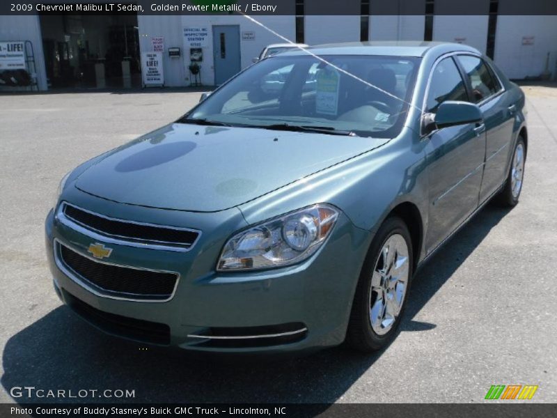 Golden Pewter Metallic / Ebony 2009 Chevrolet Malibu LT Sedan
