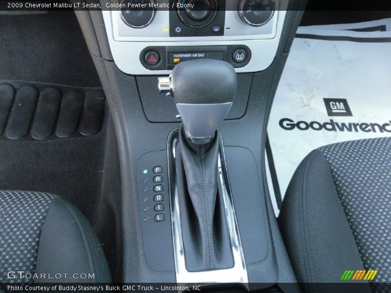Golden Pewter Metallic / Ebony 2009 Chevrolet Malibu LT Sedan
