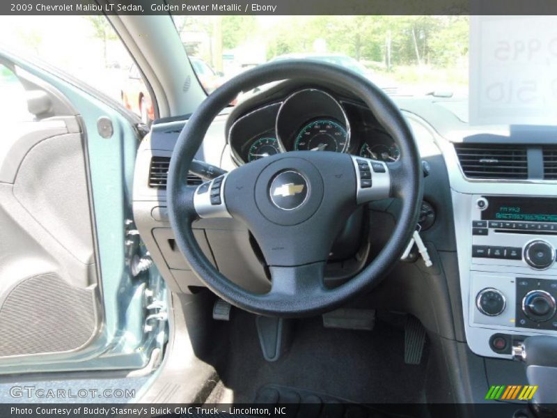 Golden Pewter Metallic / Ebony 2009 Chevrolet Malibu LT Sedan