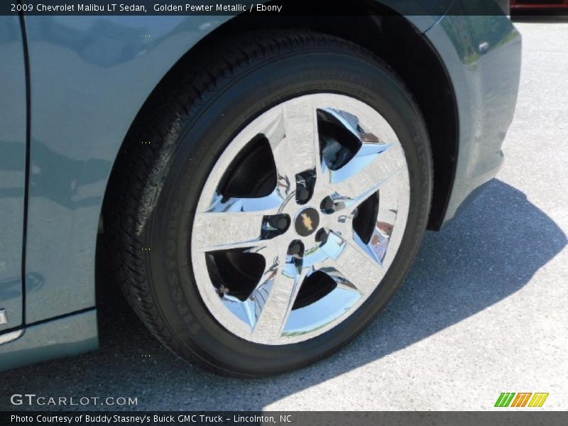 Golden Pewter Metallic / Ebony 2009 Chevrolet Malibu LT Sedan