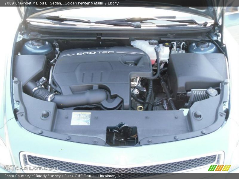 Golden Pewter Metallic / Ebony 2009 Chevrolet Malibu LT Sedan