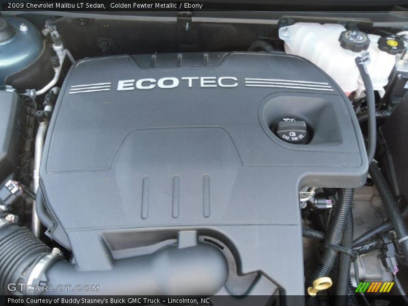 Golden Pewter Metallic / Ebony 2009 Chevrolet Malibu LT Sedan