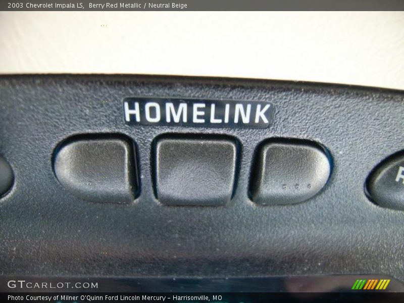 Berry Red Metallic / Neutral Beige 2003 Chevrolet Impala LS