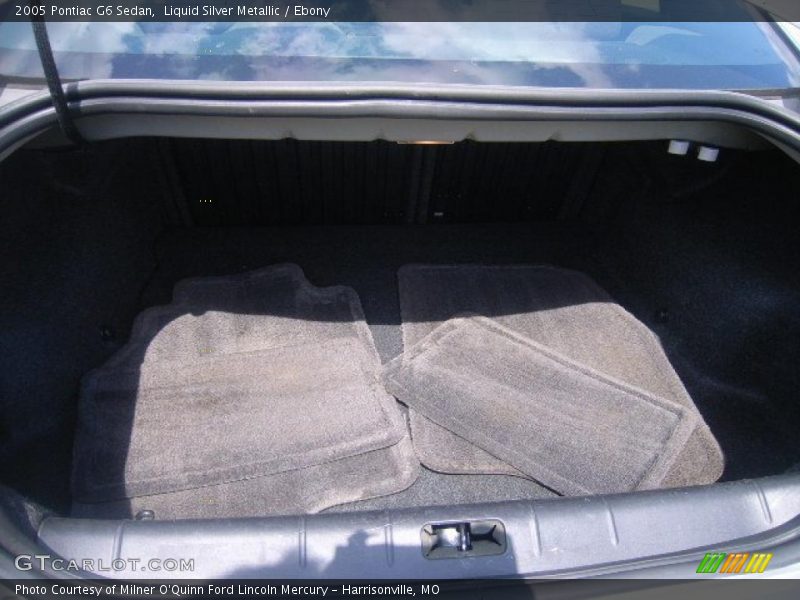 Liquid Silver Metallic / Ebony 2005 Pontiac G6 Sedan