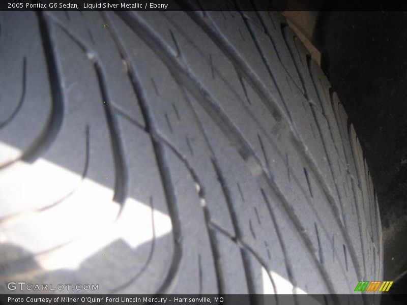 Liquid Silver Metallic / Ebony 2005 Pontiac G6 Sedan