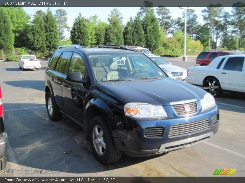 Deep Blue / Tan 2007 Saturn VUE