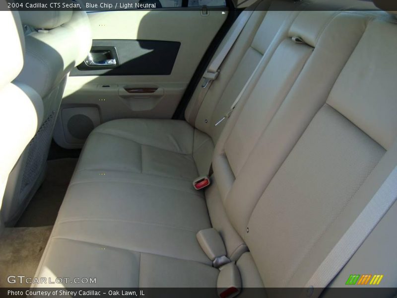 Blue Chip / Light Neutral 2004 Cadillac CTS Sedan