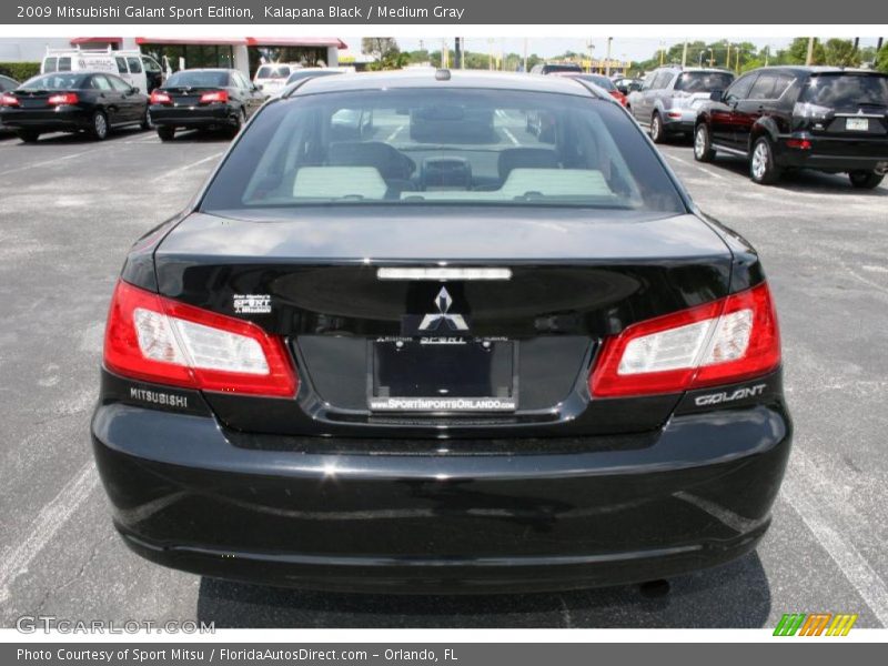 Kalapana Black / Medium Gray 2009 Mitsubishi Galant Sport Edition