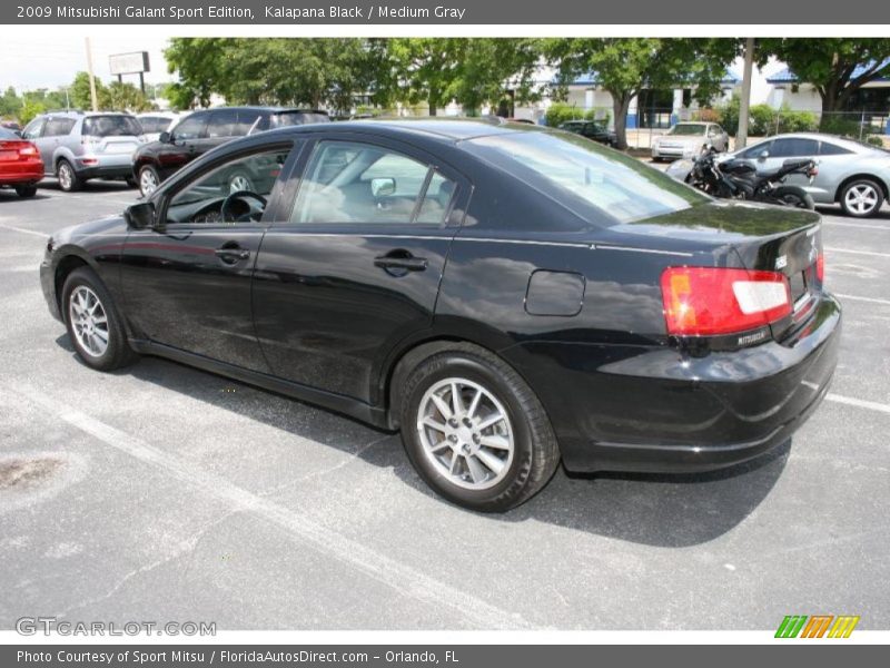 Kalapana Black / Medium Gray 2009 Mitsubishi Galant Sport Edition
