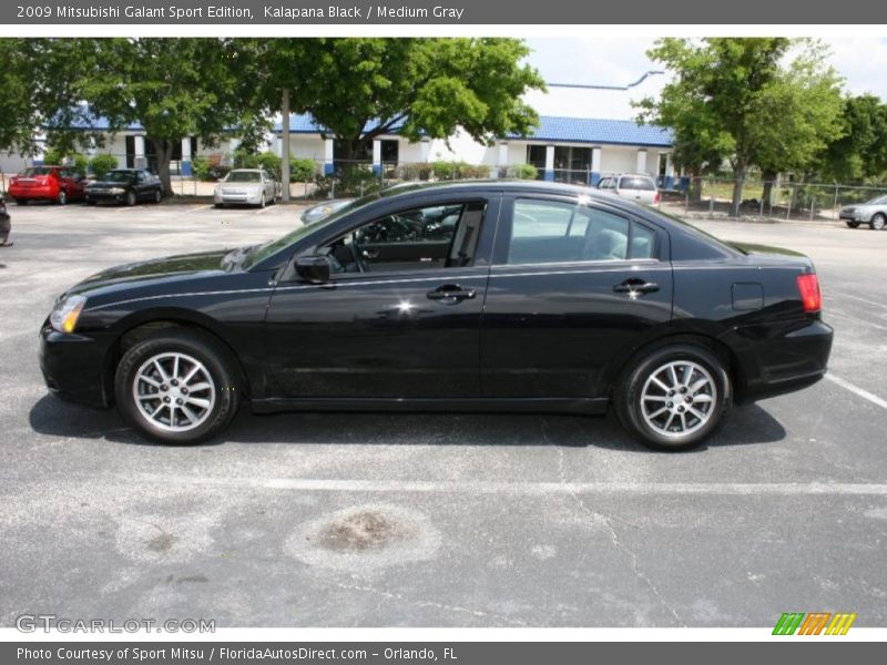 Kalapana Black / Medium Gray 2009 Mitsubishi Galant Sport Edition