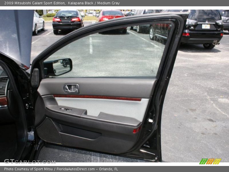 Kalapana Black / Medium Gray 2009 Mitsubishi Galant Sport Edition