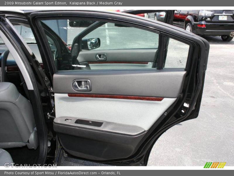 Kalapana Black / Medium Gray 2009 Mitsubishi Galant Sport Edition
