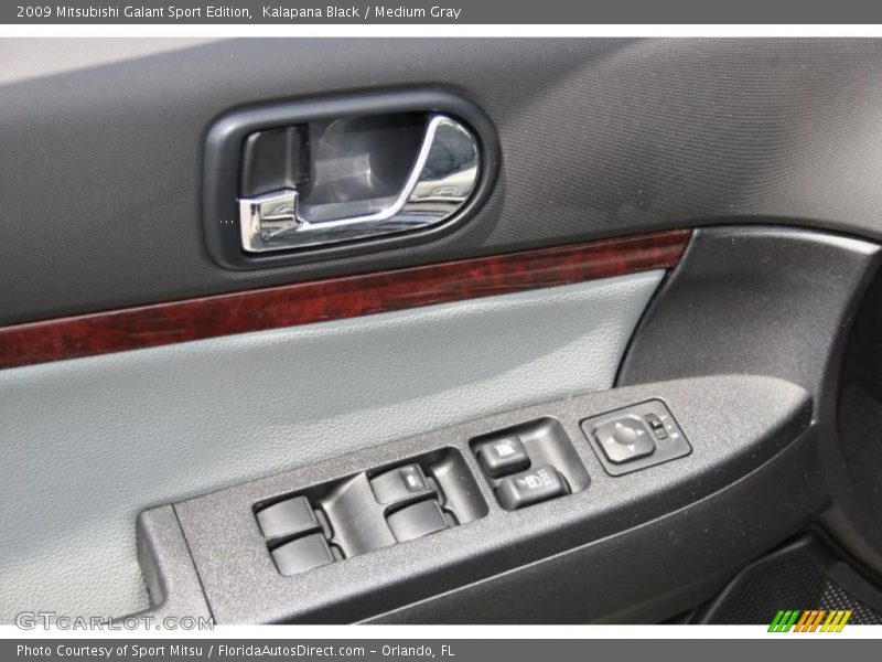 Kalapana Black / Medium Gray 2009 Mitsubishi Galant Sport Edition