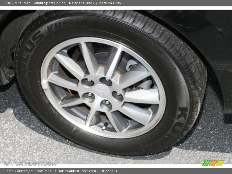 Kalapana Black / Medium Gray 2009 Mitsubishi Galant Sport Edition