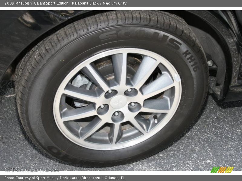 Kalapana Black / Medium Gray 2009 Mitsubishi Galant Sport Edition