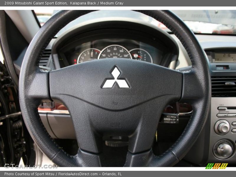 Kalapana Black / Medium Gray 2009 Mitsubishi Galant Sport Edition