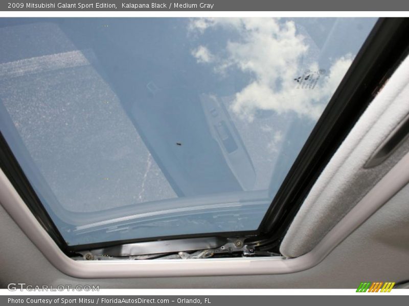 Kalapana Black / Medium Gray 2009 Mitsubishi Galant Sport Edition