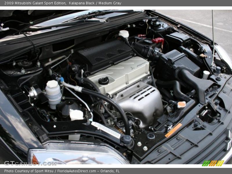 Kalapana Black / Medium Gray 2009 Mitsubishi Galant Sport Edition