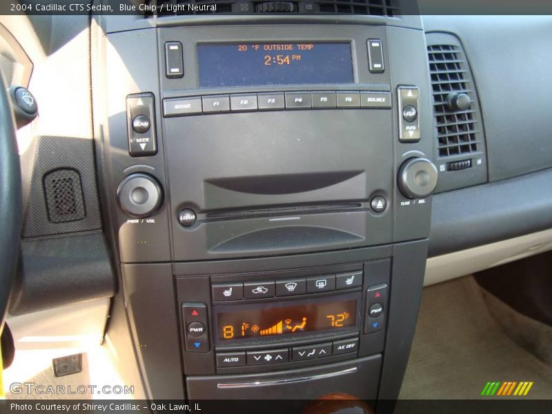 Blue Chip / Light Neutral 2004 Cadillac CTS Sedan