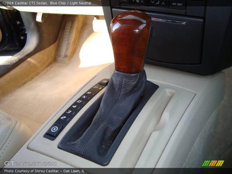 Blue Chip / Light Neutral 2004 Cadillac CTS Sedan